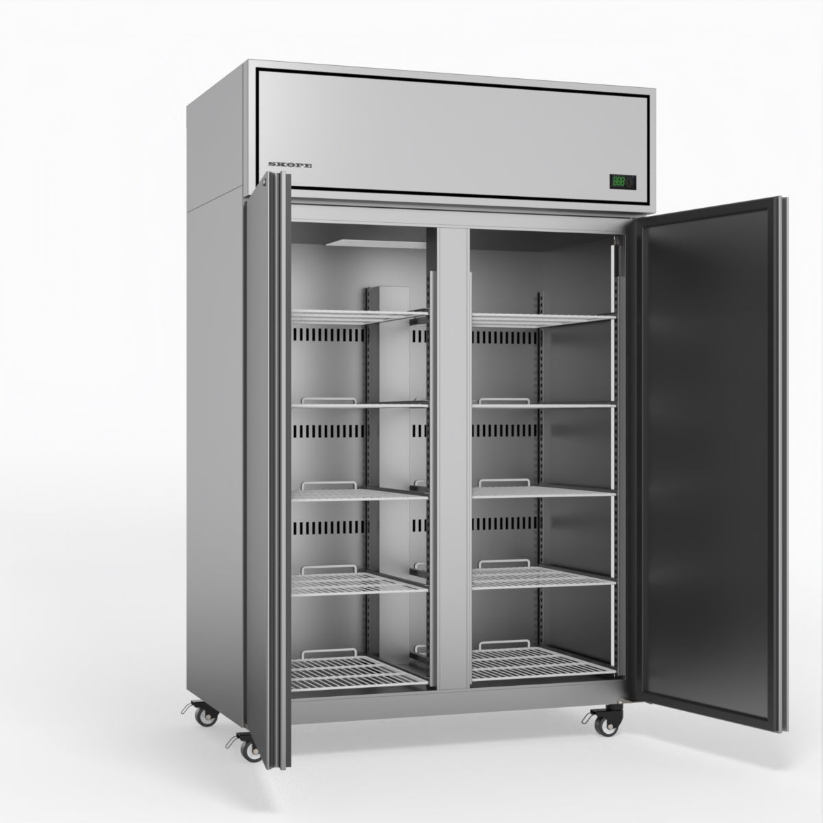 Skope ProSpec 2 Solid Door Upright GN 2/1 Freezer 1266L - PG21.UPF.2.SD