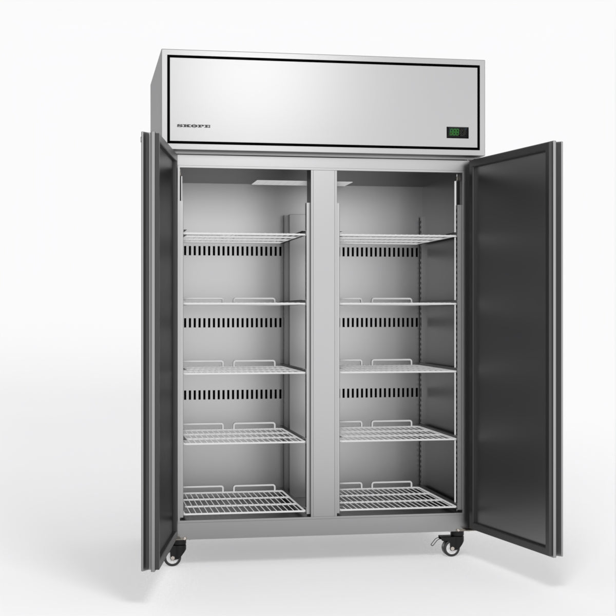 Skope ProSpec 2 Solid Door Upright GN 2/1 Freezer 1266L - PG21.UPF.2.SD