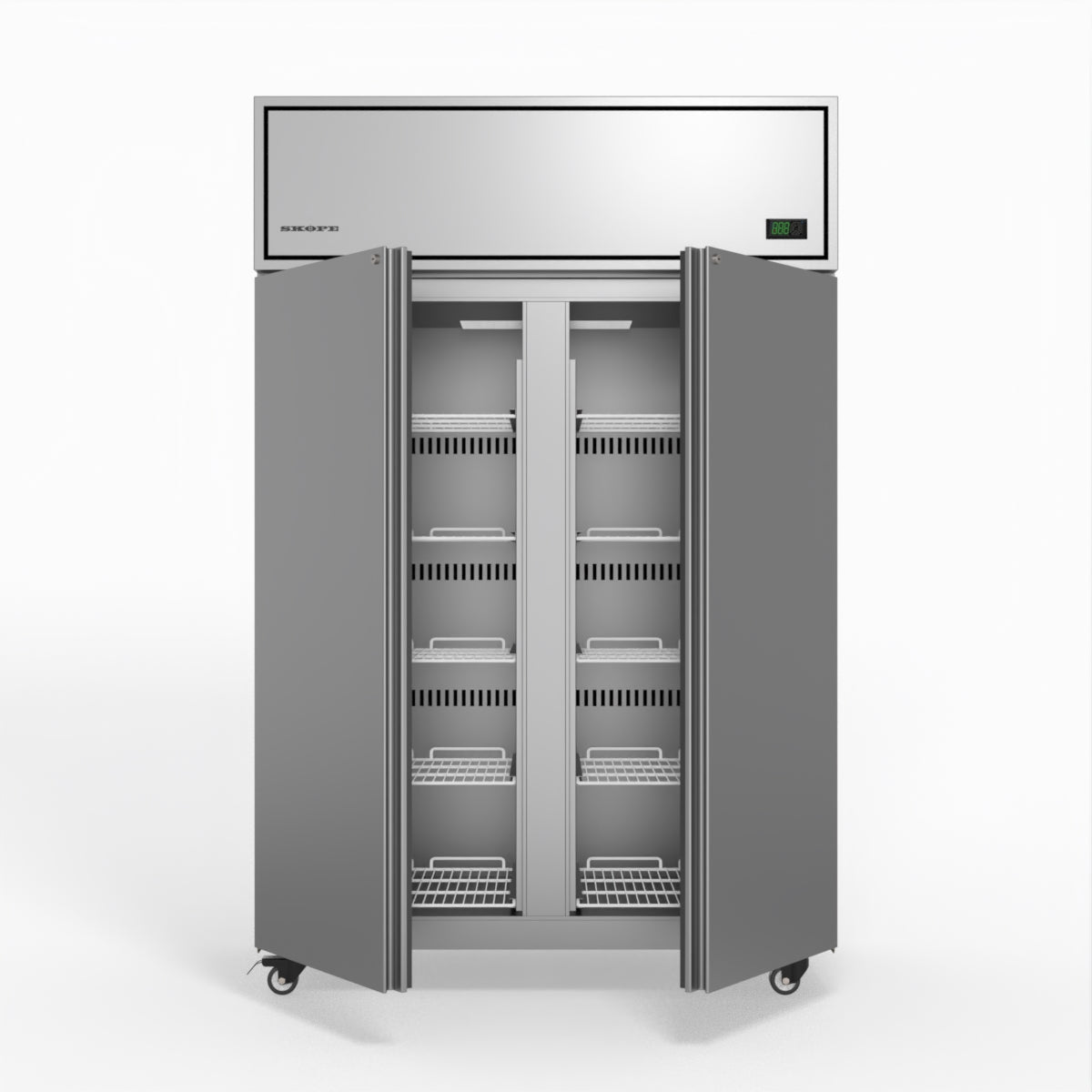 Skope ProSpec 2 Solid Door Upright GN 2/1 Freezer 1266L - PG21.UPF.2.SD