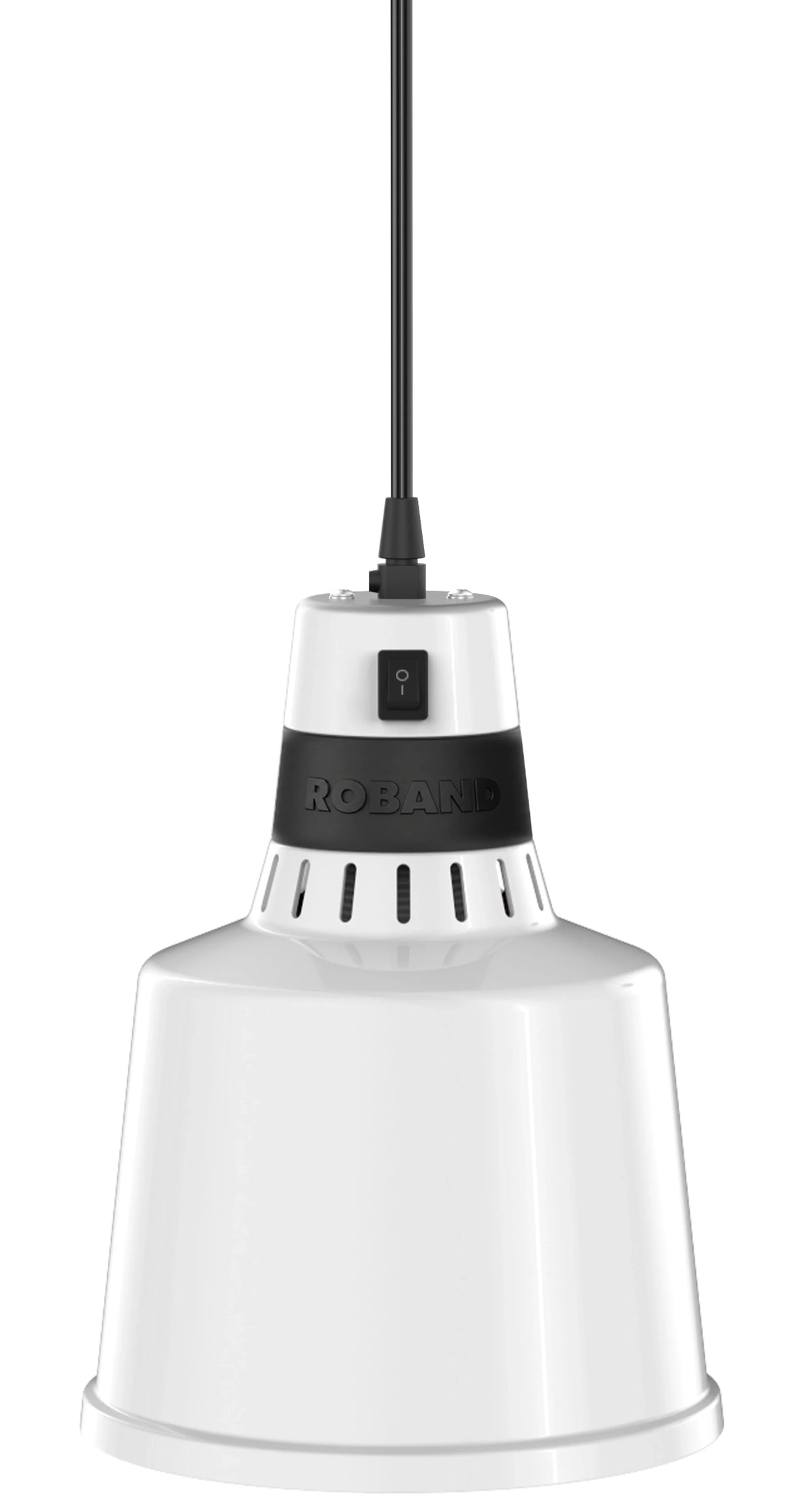 Roband Pendant Heat Lamp - Fixed - 200 Series White - PF20WH