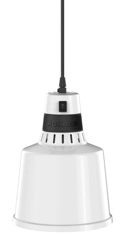 Roband Pendant Heat Lamp - Fixed - 200 Series White - PF20WH
