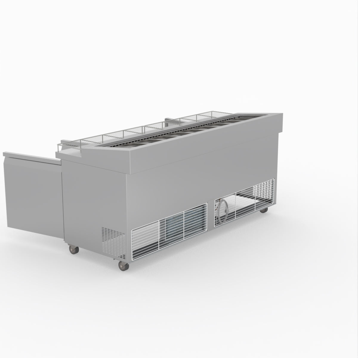 Thermaster Three Door Deluxe Pizza Prep Bench PWB200