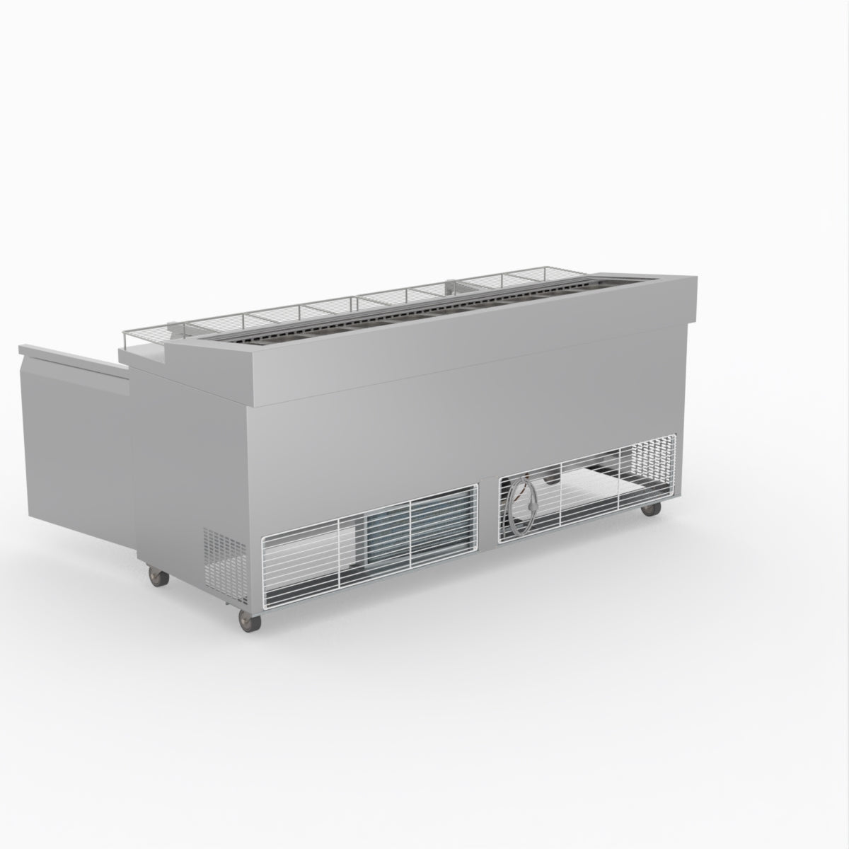 Thermaster Three Door Deluxe Pizza Prep Bench PWB200