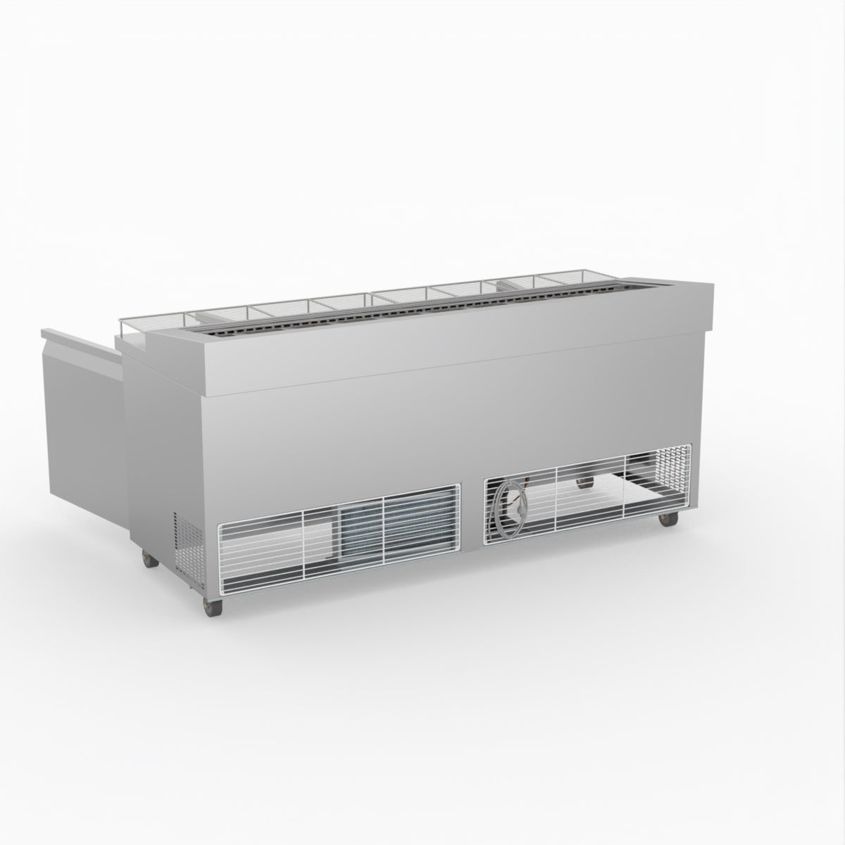 Thermaster Three Door Deluxe Pizza Prep Bench PWB200