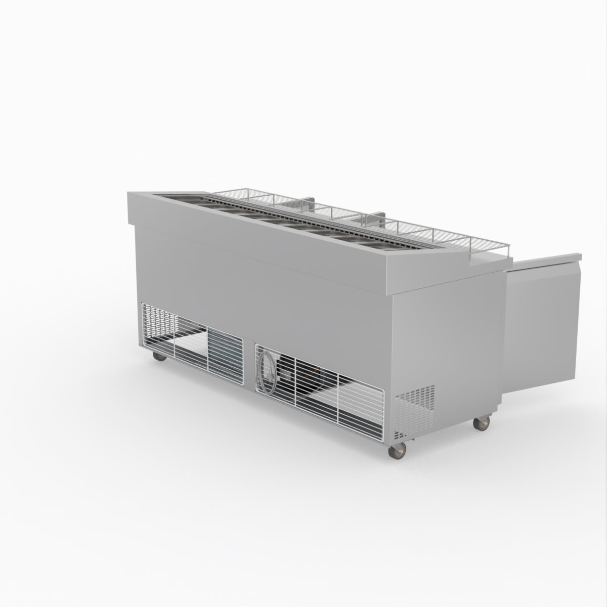 Thermaster Three Door Deluxe Pizza Prep Bench PWB200