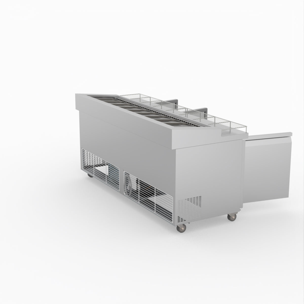 Thermaster Three Door Deluxe Pizza Prep Bench PWB200