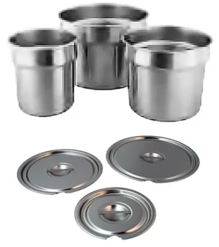 Hatco optional Pan Inserts & Lids to suit HWB-7QTD - 6.6L (7 Quart) - 7QT-Pan&Lid