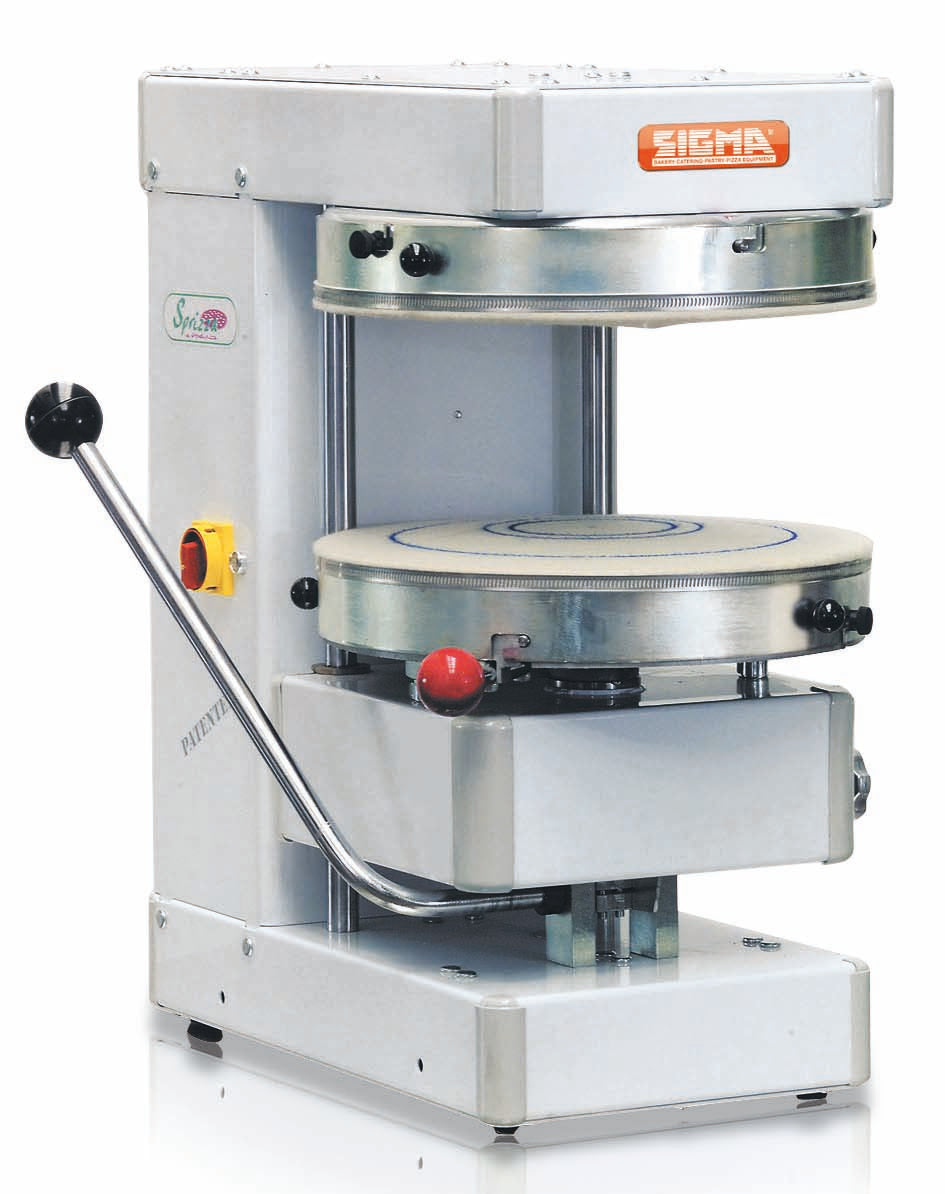 Sigma Sprizza Manual Pizza Cold Press Machine - Up to 500 pizza/hr - SPZ50