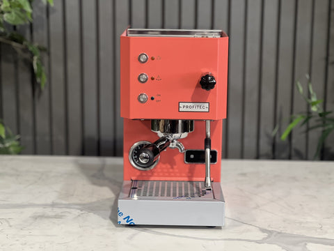 Profitec Go PID Coral - 1 Group Commercial Espresso Machine - Red
