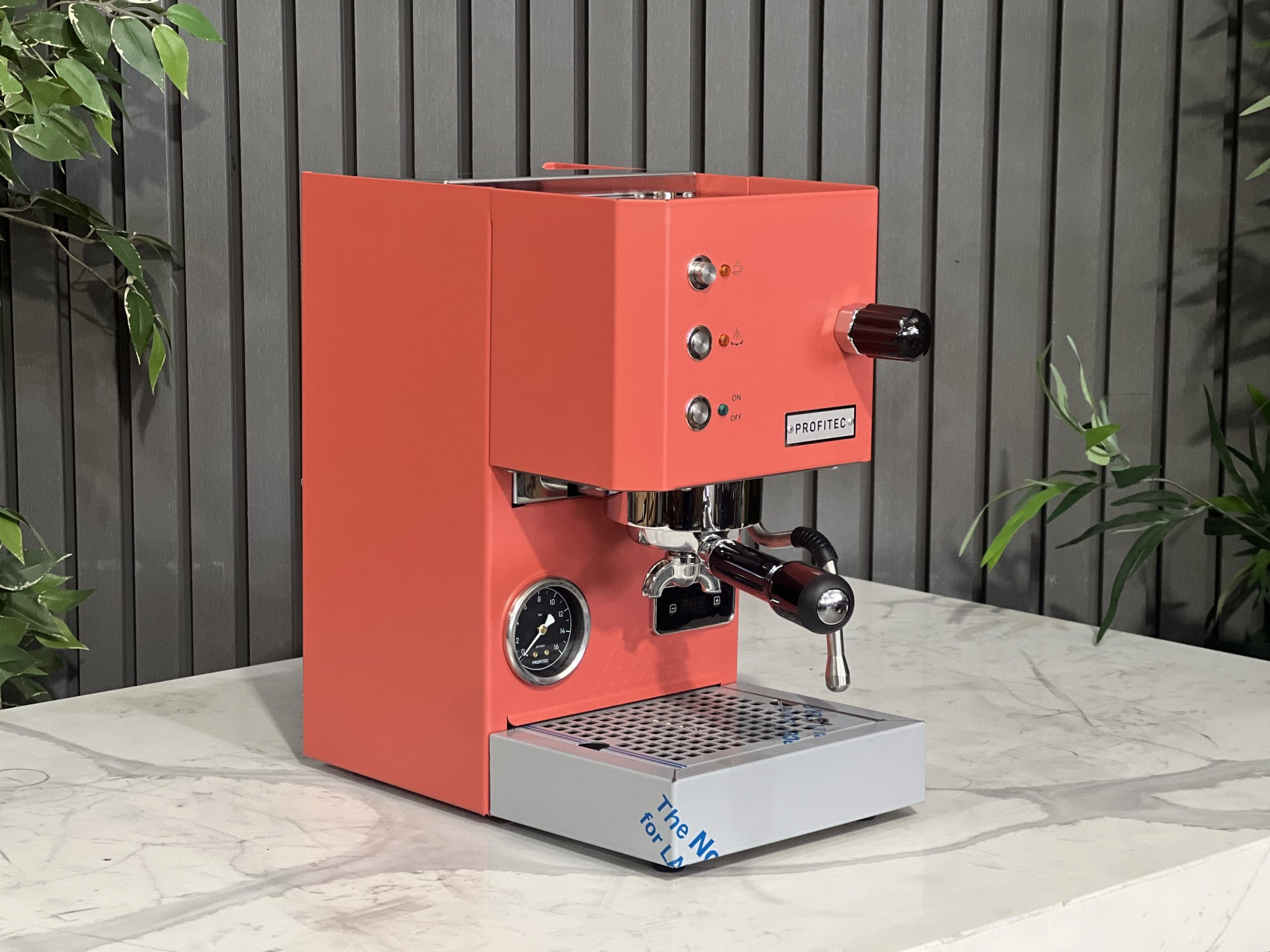 Profitec Go PID Coral - 1 Group Commercial Espresso Machine - Red