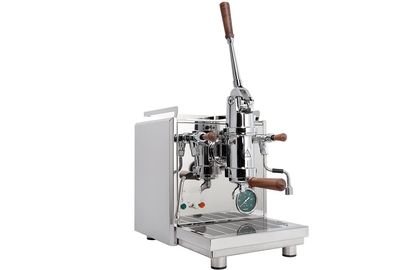 Profitec Pro 800 Leva PID V2 Stainless - 1 Group Commercial Espresso Machine - Timber