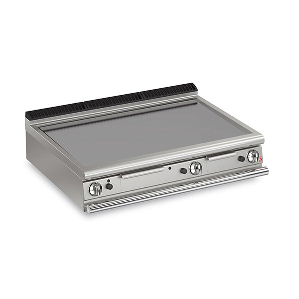 Baron 3 Burner Gas Fry Top With Smooth Mild Steel Plate And Thermostat Control Q70FTT/G1200