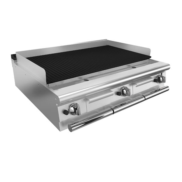 Baron 3 Burner Gas Lava Rock Chargrill Q70SGL/G123
