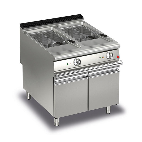 Baron 23+23L Double Basin Gas Deep Fryer Q90FRI/G823