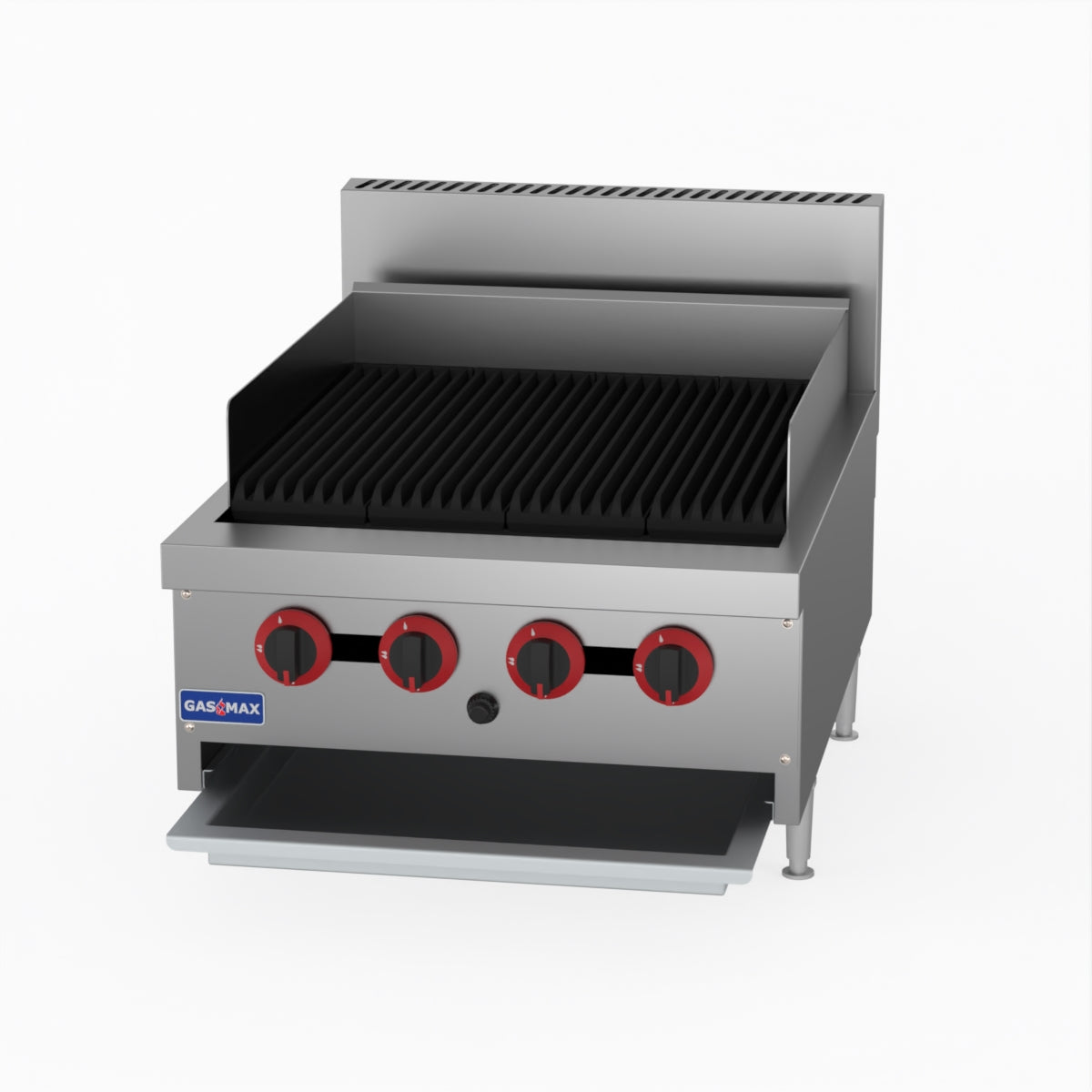 GasMAX Lpg Gas 4 Burner Char Grill Top QR-24ELPG