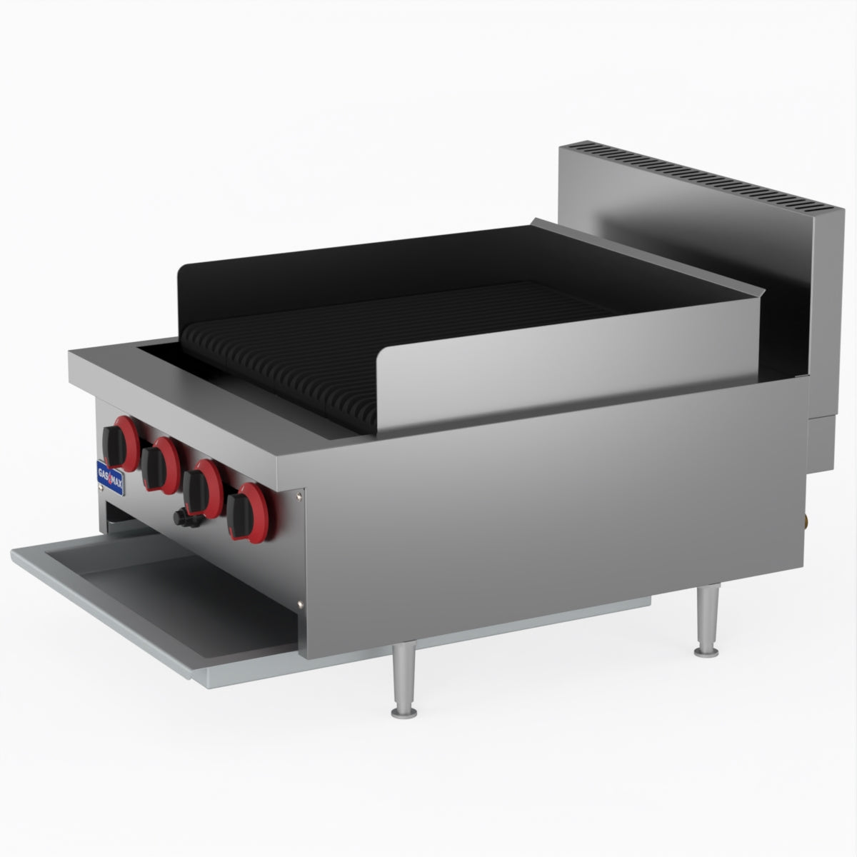 GasMAX Lpg Gas 4 Burner Char Grill Top QR-24ELPG