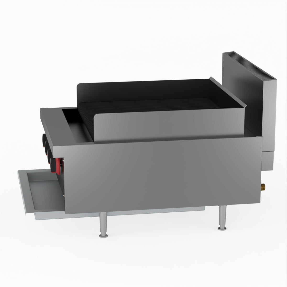 GasMAX Natural Gas 4 Burner Char Grill Top QR-24E