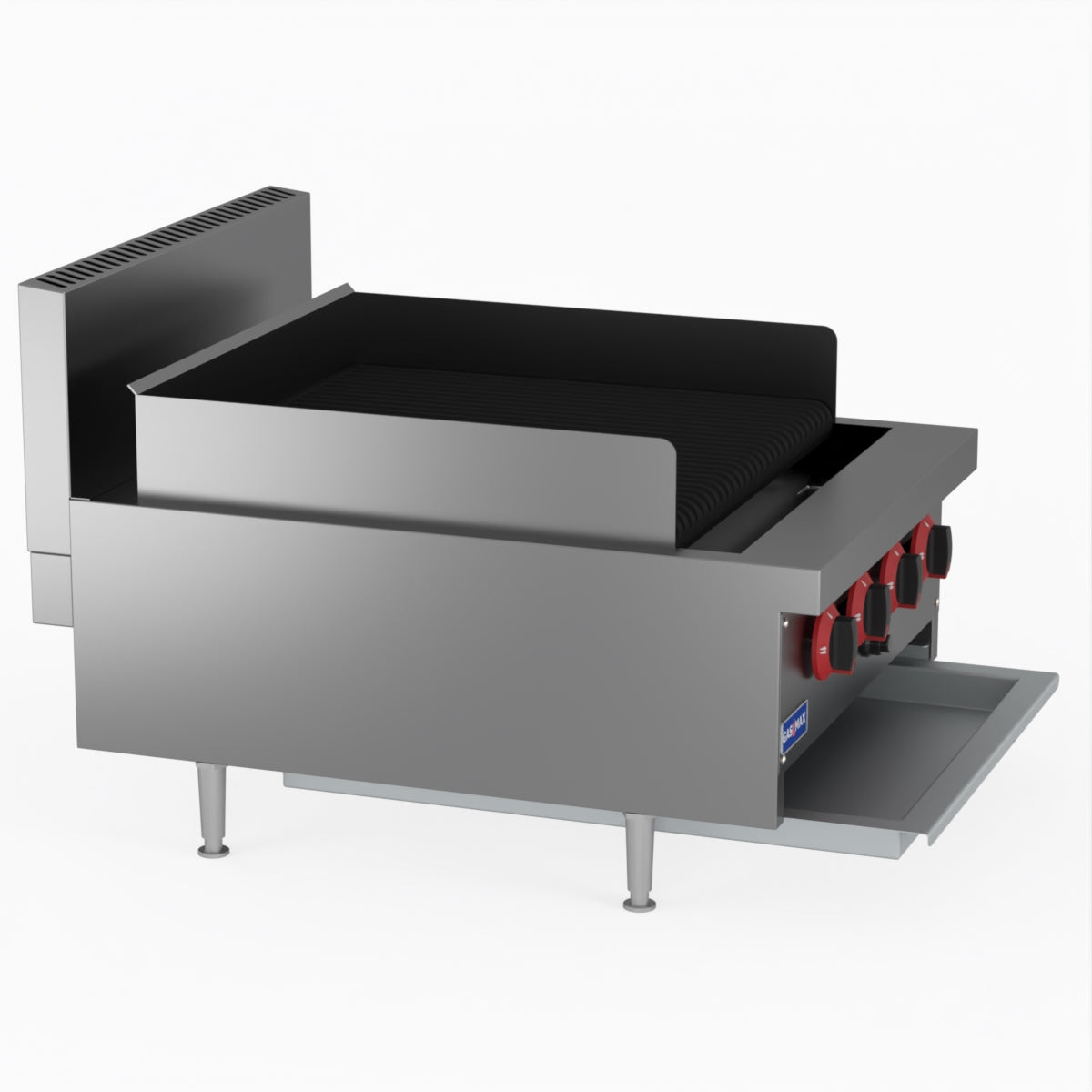 GasMAX Lpg Gas 4 Burner Char Grill Top QR-24ELPG
