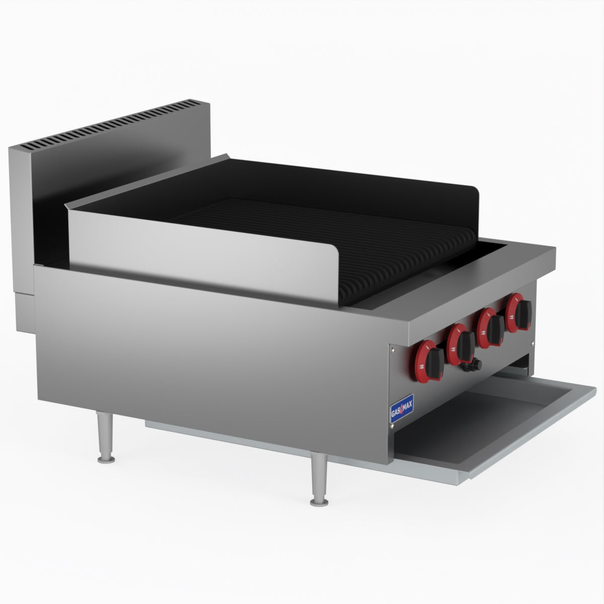 GasMAX Lpg Gas 4 Burner Char Grill Top QR-24ELPG