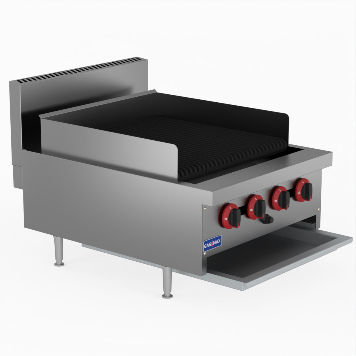GasMAX Natural Gas 4 Burner Char Grill Top QR-24E