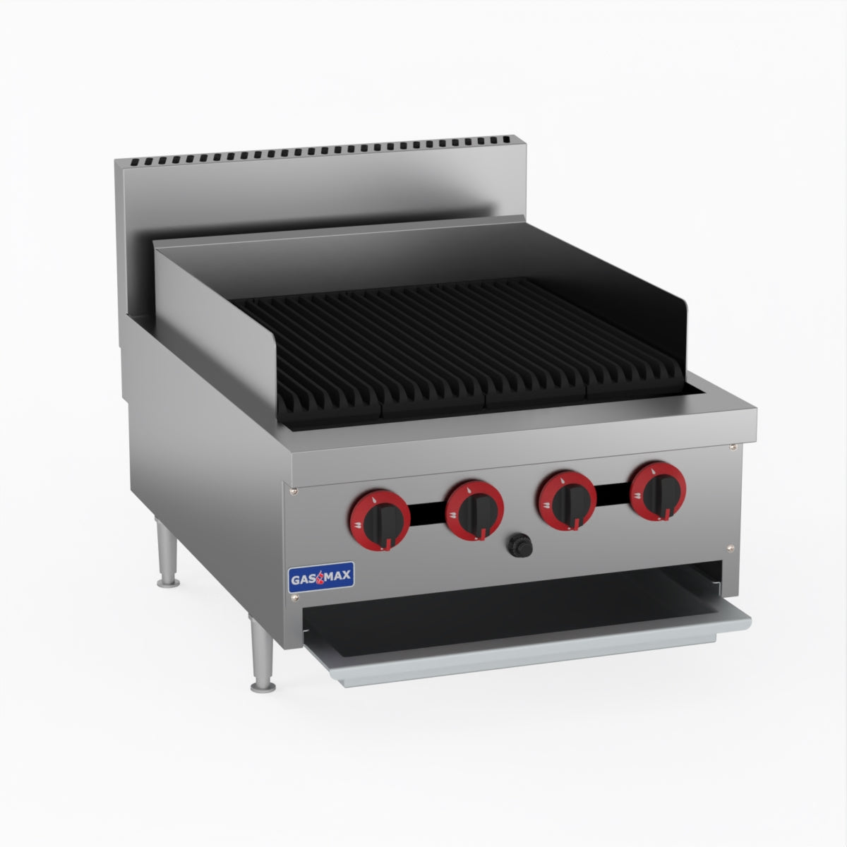 GasMAX Lpg Gas 4 Burner Char Grill Top QR-24ELPG