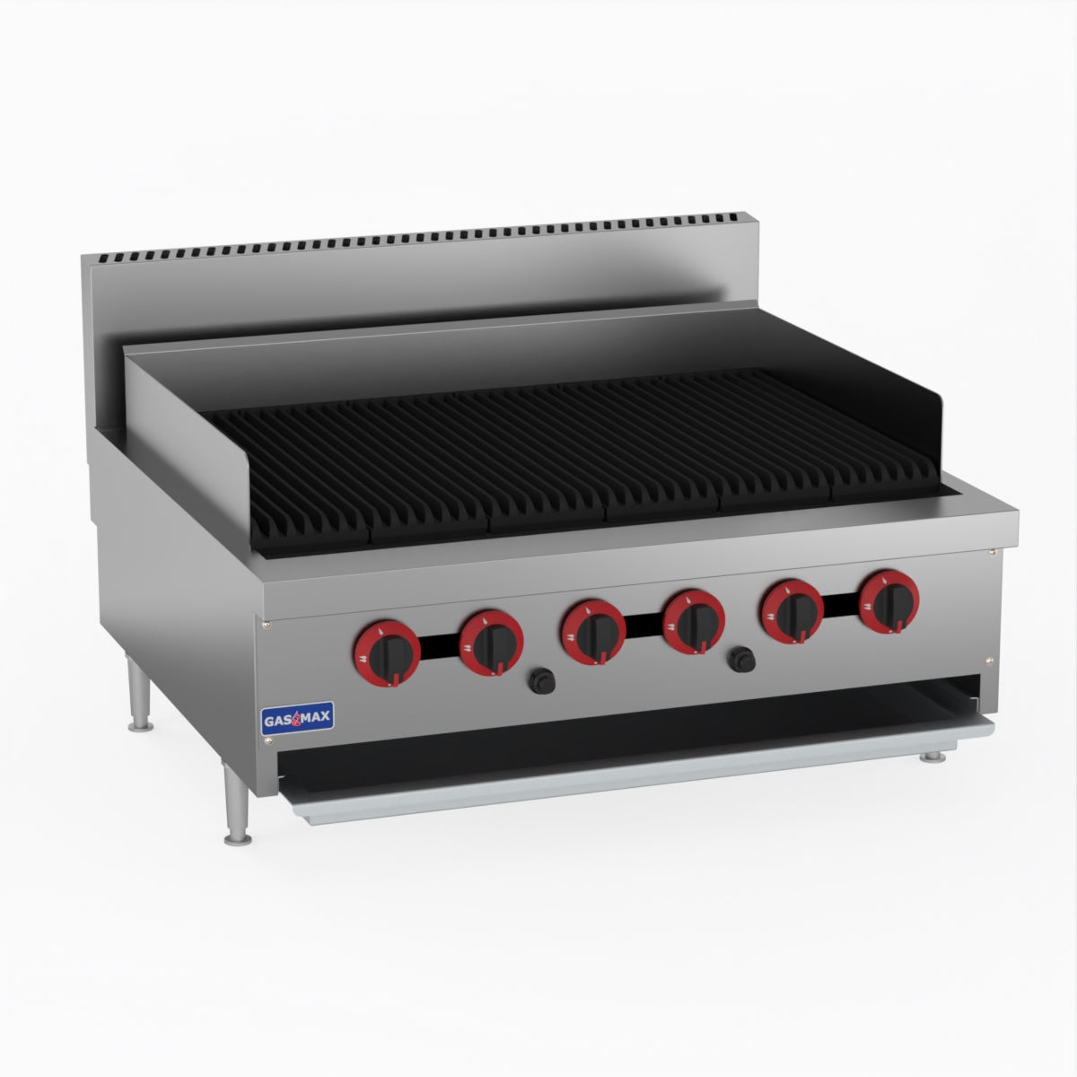 GasMAX Lpg Gas 6 Burner Char Grill Top - QR-36ELPG