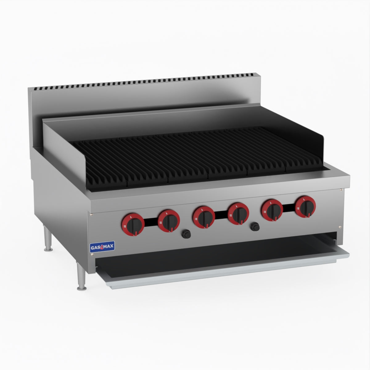 GasMAX Lpg Gas 6 Burner Char Grill Top - QR-36ELPG