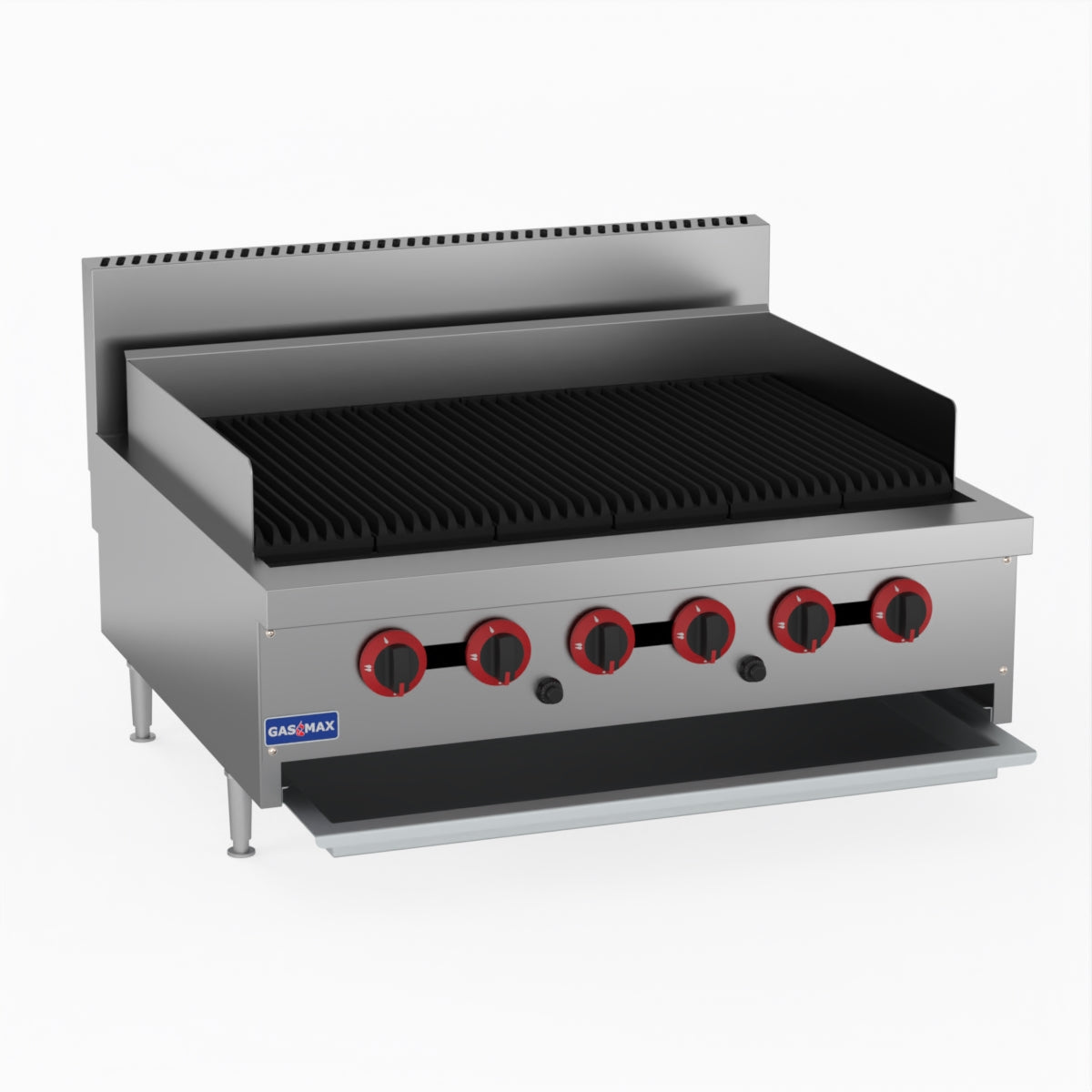 GasMAX Natural Gas 6 Burner Char Grill Top QR-36E