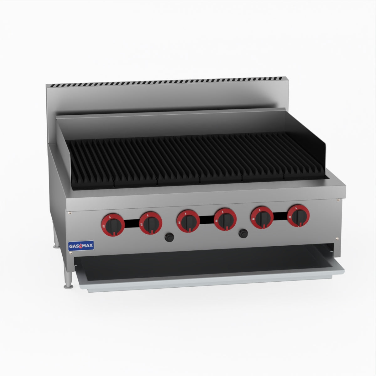 GasMAX Lpg Gas 6 Burner Char Grill Top - QR-36ELPG