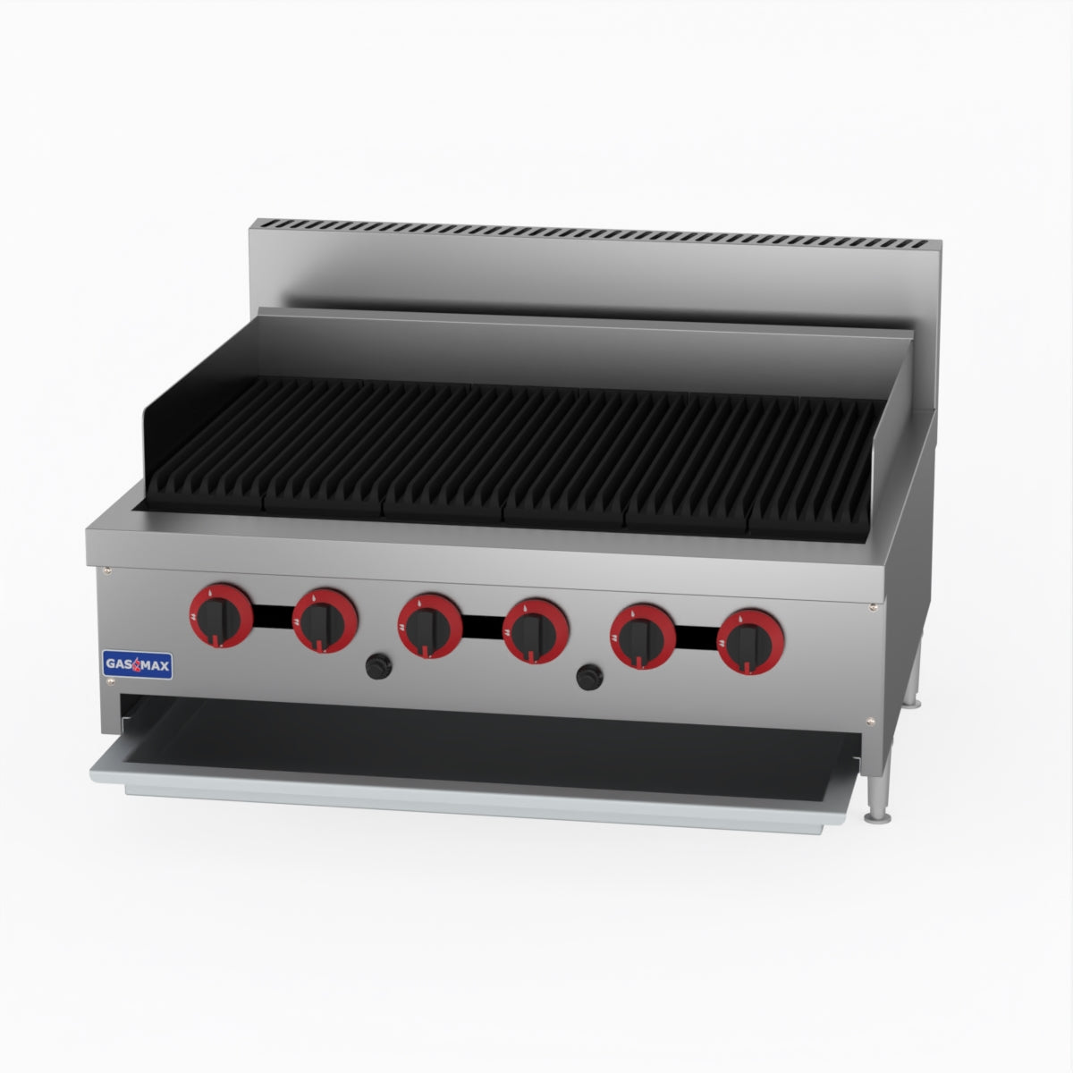 GasMAX Natural Gas 6 Burner Char Grill Top QR-36E