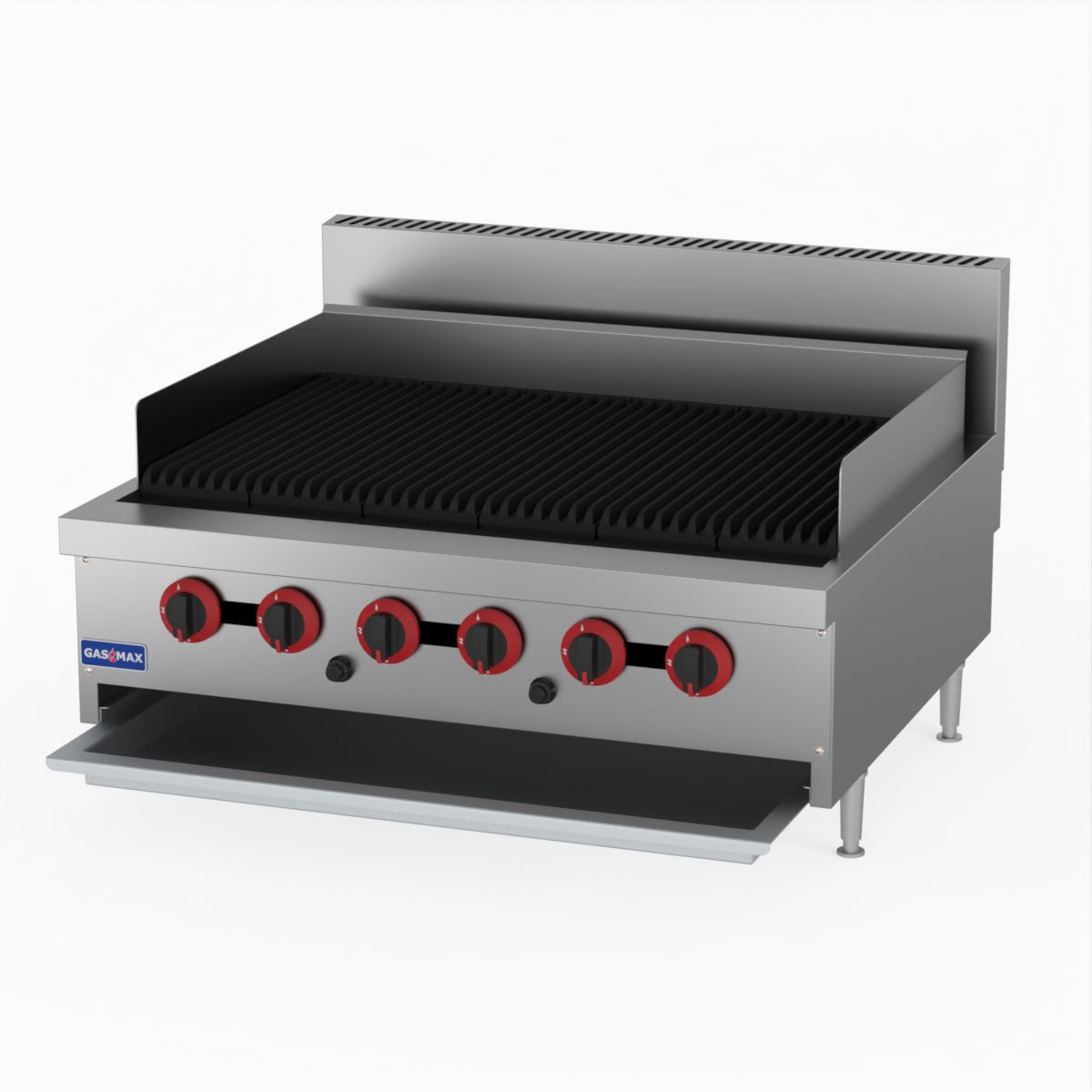 GasMAX Natural Gas 6 Burner Char Grill Top QR-36E