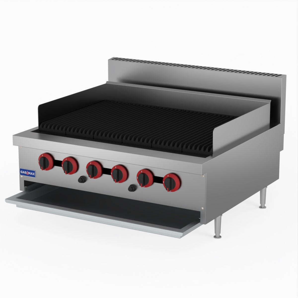 GasMAX Natural Gas 6 Burner Char Grill Top QR-36E