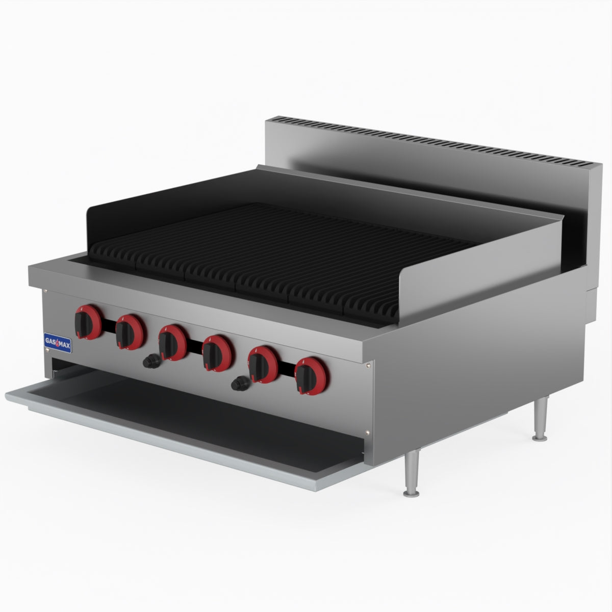 GasMAX Lpg Gas 6 Burner Char Grill Top - QR-36ELPG