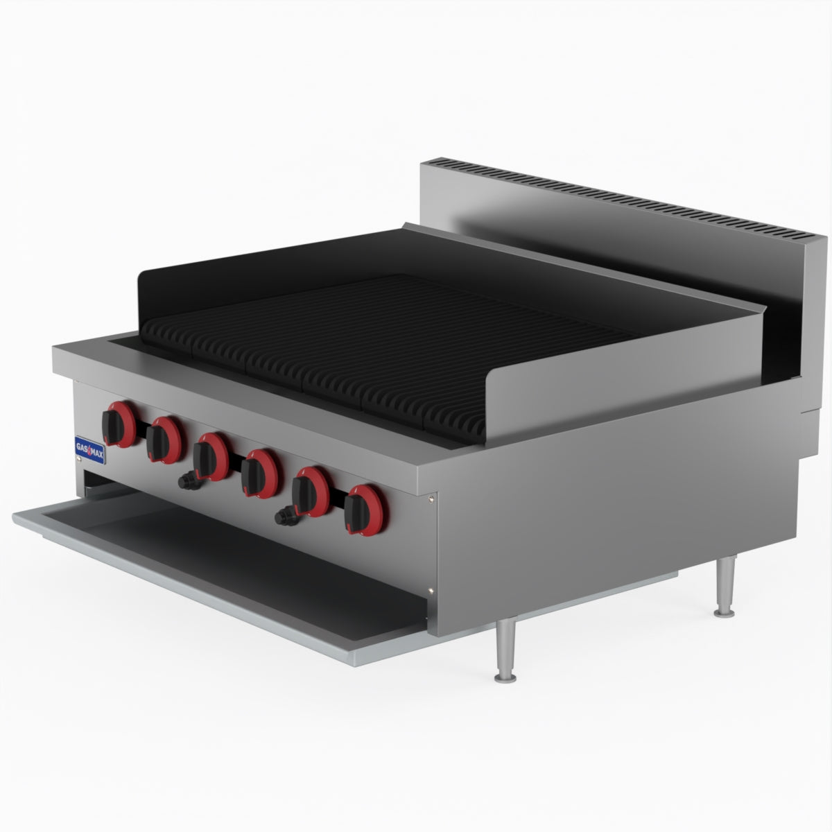 GasMAX Natural Gas 6 Burner Char Grill Top QR-36E