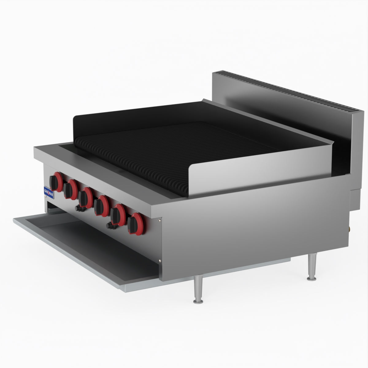 GasMAX Lpg Gas 6 Burner Char Grill Top - QR-36ELPG