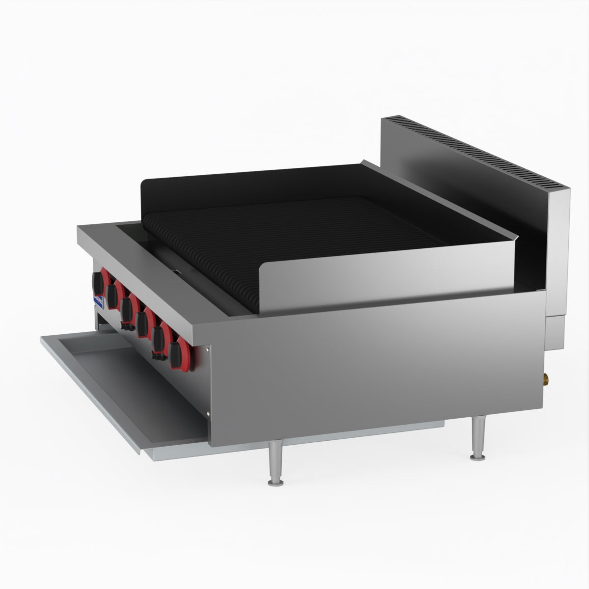 GasMAX Natural Gas 6 Burner Char Grill Top QR-36E