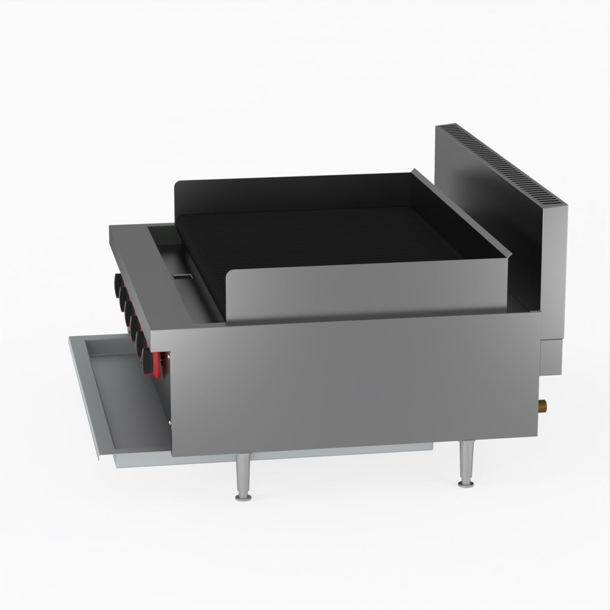 GasMAX Natural Gas 6 Burner Char Grill Top QR-36E