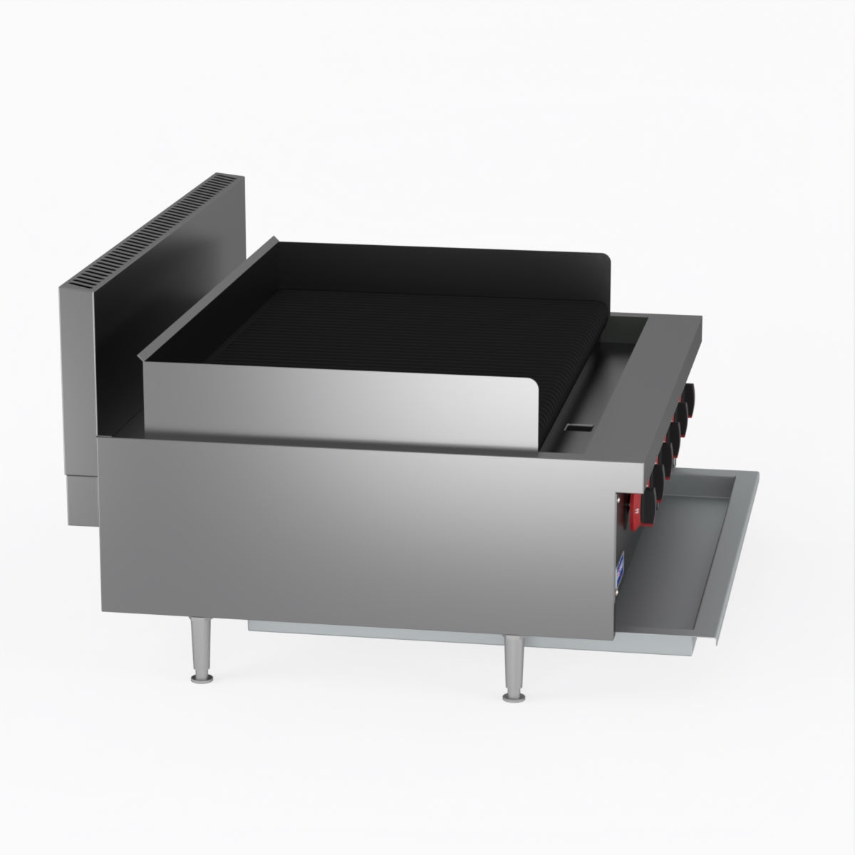 GasMAX Natural Gas 6 Burner Char Grill Top QR-36E