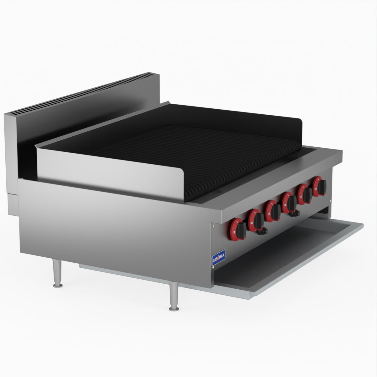 GasMAX Natural Gas 6 Burner Char Grill Top QR-36E