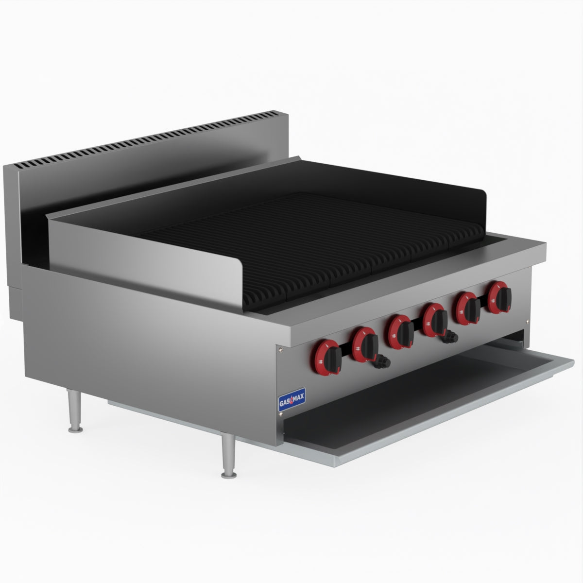 GasMAX Lpg Gas 6 Burner Char Grill Top - QR-36ELPG