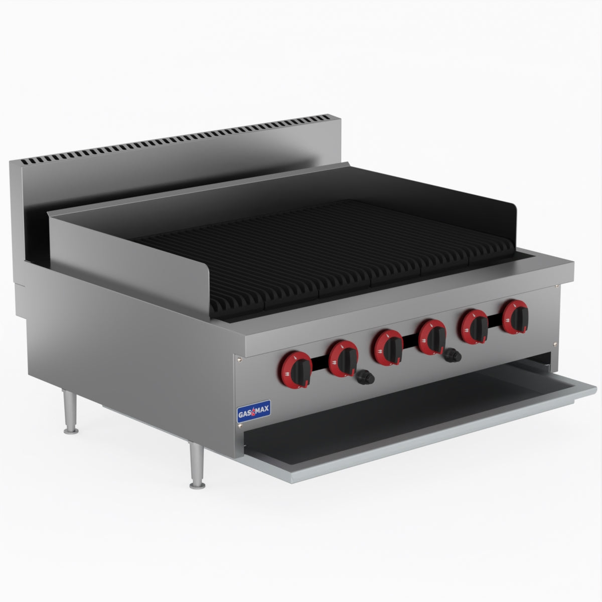 GasMAX Natural Gas 6 Burner Char Grill Top QR-36E