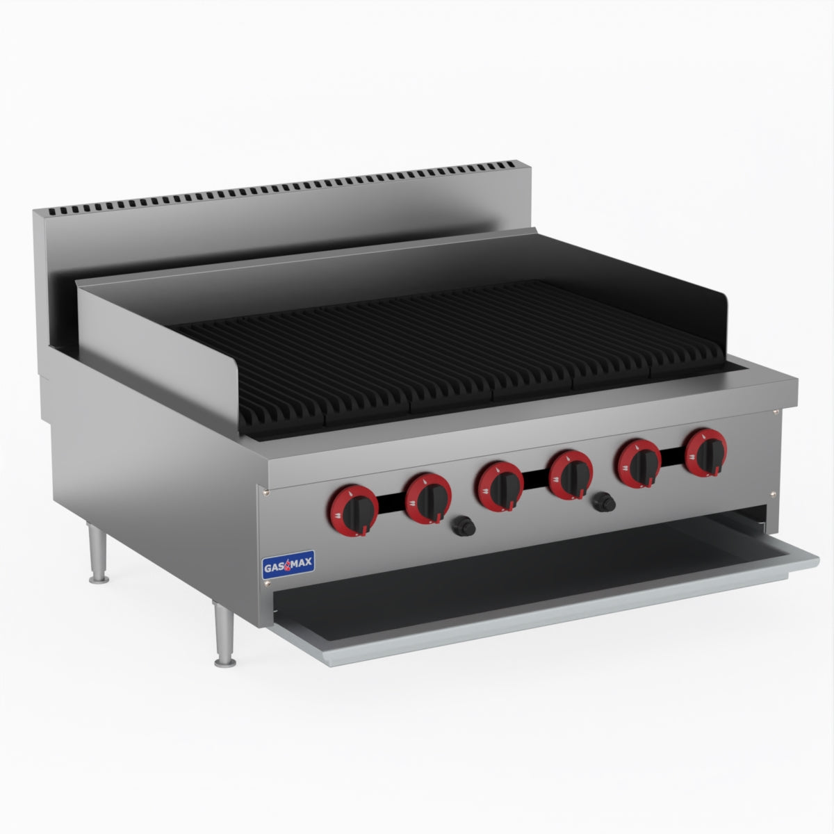GasMAX Natural Gas 6 Burner Char Grill Top QR-36E