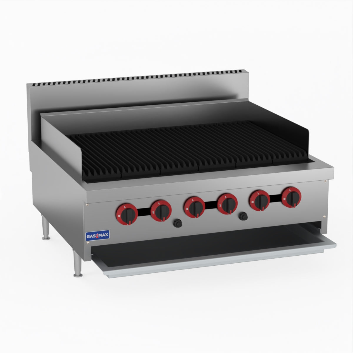 GasMAX Natural Gas 6 Burner Char Grill Top QR-36E