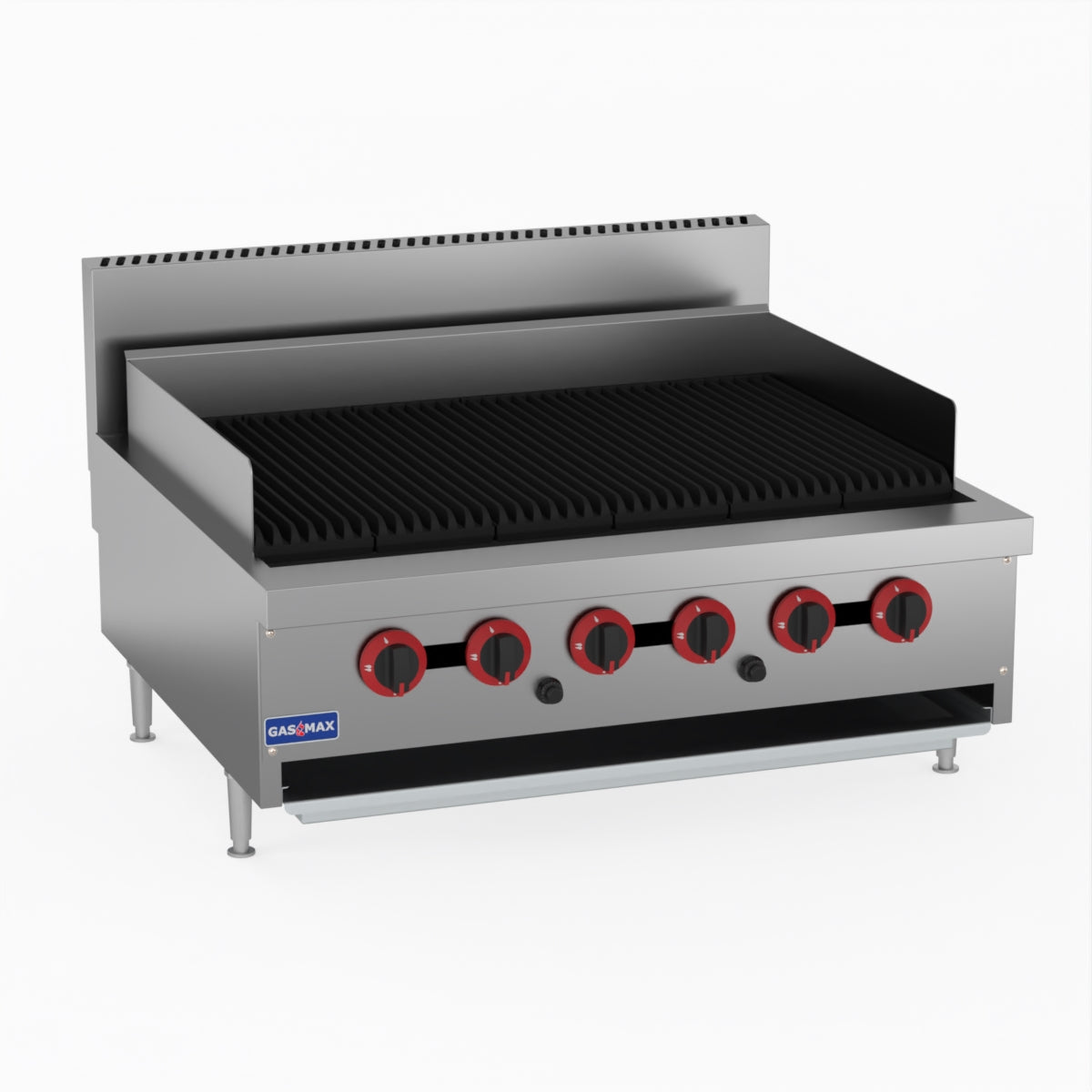 GasMAX Natural Gas 6 Burner Char Grill Top QR-36E