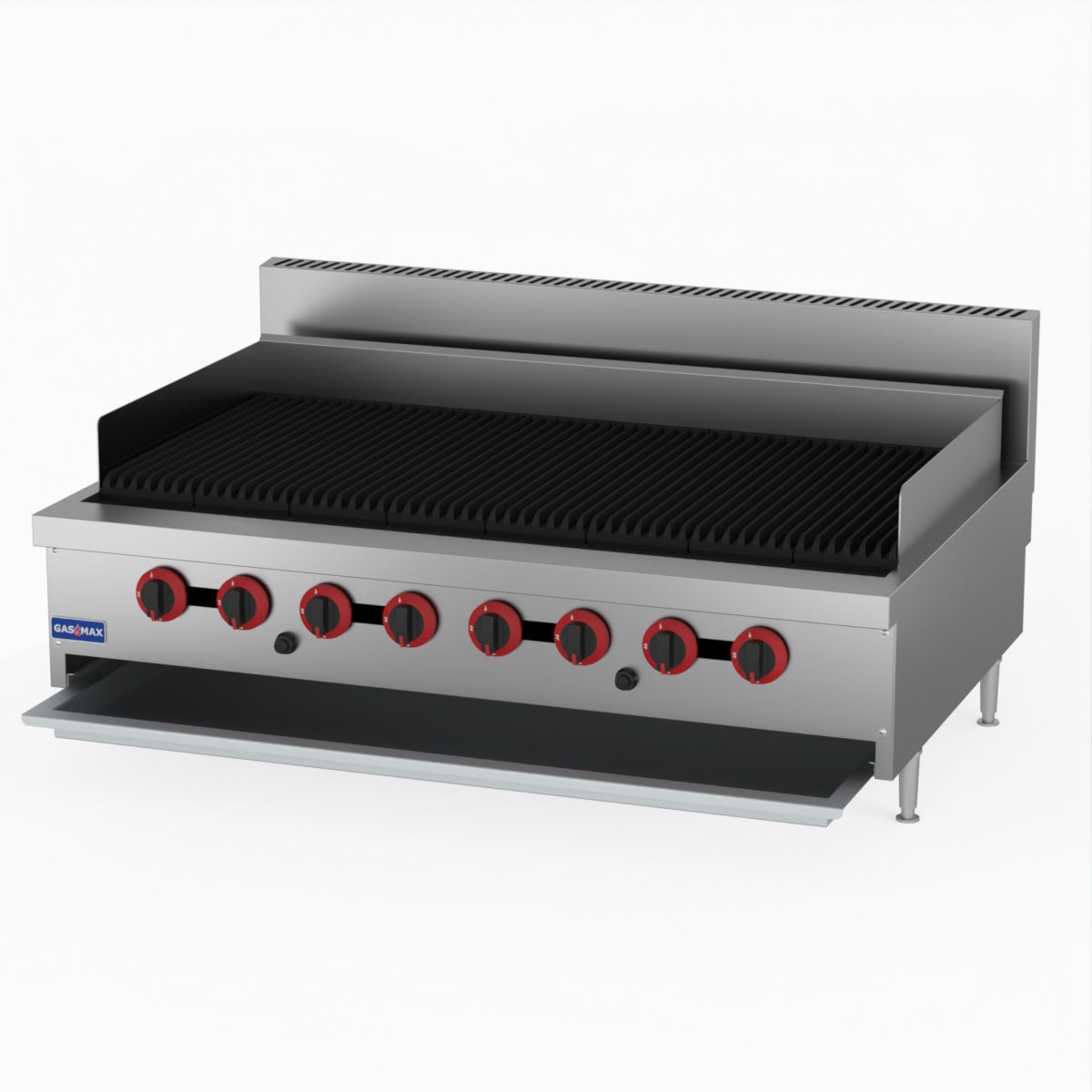 GasMAX Natural Gas 8 Burner Char Grill Top QR-48E