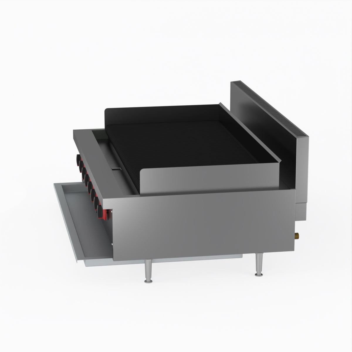 GasMAX Natural Gas 8 Burner Char Grill Top QR-48E