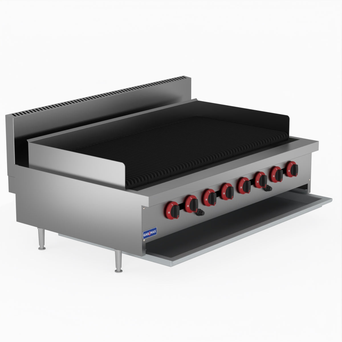 GasMAX Natural Gas 8 Burner Char Grill Top QR-48E