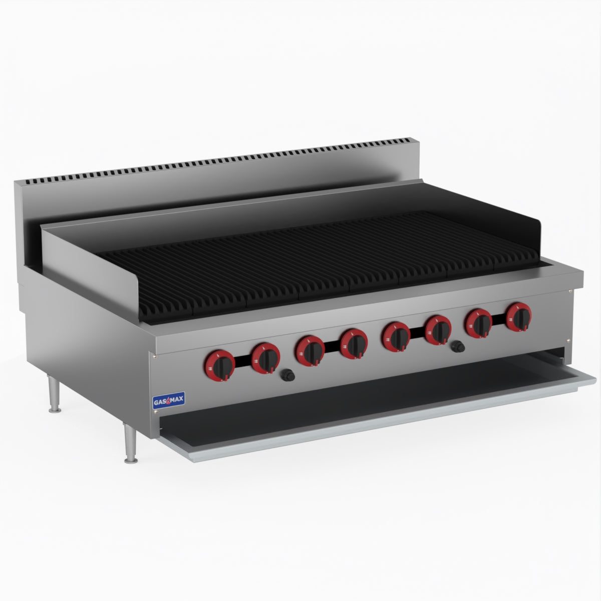 GasMAX Natural Gas 8 Burner Char Grill Top QR-48E