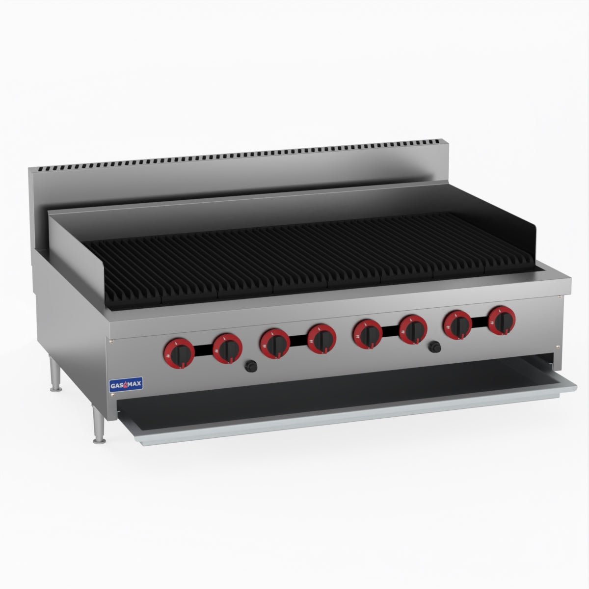 GasMAX Natural Gas 8 Burner Char Grill Top QR-48E