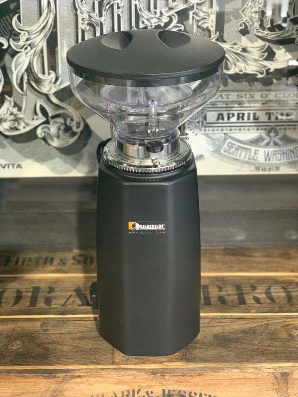 Quamar M80 Push - Coffee Grinder - Black